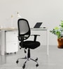 Oxter Medium Back Mesh Office Chair In Black Colour