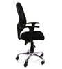 Oxter Medium Back Mesh Office Chair In Black Colour