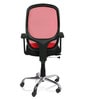 Oxter Medium Back Mesh Office Chair In Red Colour