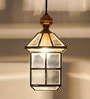 oyager Single Light Ceiling Pendant in Antique Brass Finish