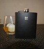 Oz (230ml) Hip Flask for Liquor | Insulated BPA-Free,Leak-Proof Stainless Steel Hip Flask Set | Camping Flask Set for Men with Never-Lose Cap | Alcoholic Beverage Holder (Black Matte)