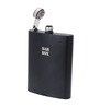 Oz (230ml) Hip Flask for Liquor | Insulated BPA-Free,Leak-Proof Stainless Steel Hip Flask Set | Camping Flask Set for Men with Never-Lose Cap | Alcoholic Beverage Holder (Black Matte)
