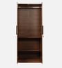 Ozone 2 Door Wardrobe in Teak Finish with Mirror