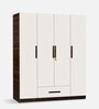 Ozone 4 Door Wardrobe in Baton Oak Finish