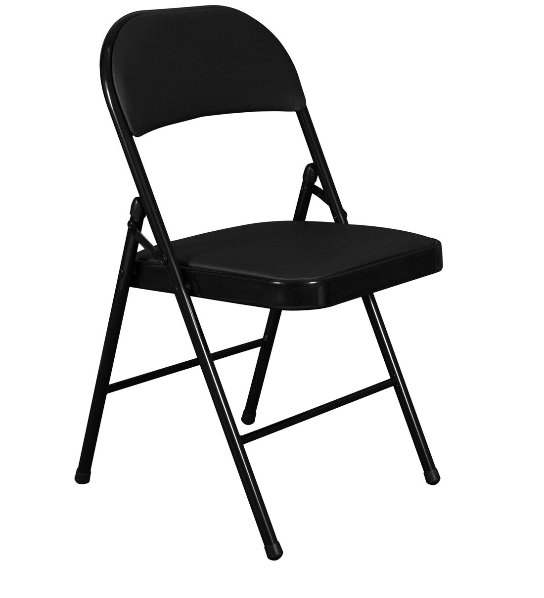 Buy Folding Metal Chair in Black Colour By Storyhome Online Metal
