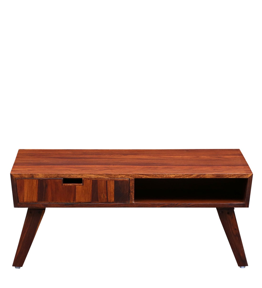Buy Paloma Solid Wood Coffee Table in Honey Oak Finish By Woodsworth