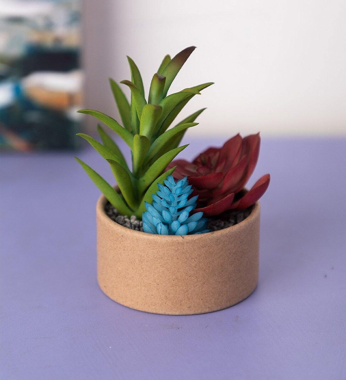 Buy Paper Artificial Flowers With Pot By Market 99 Online Artificial