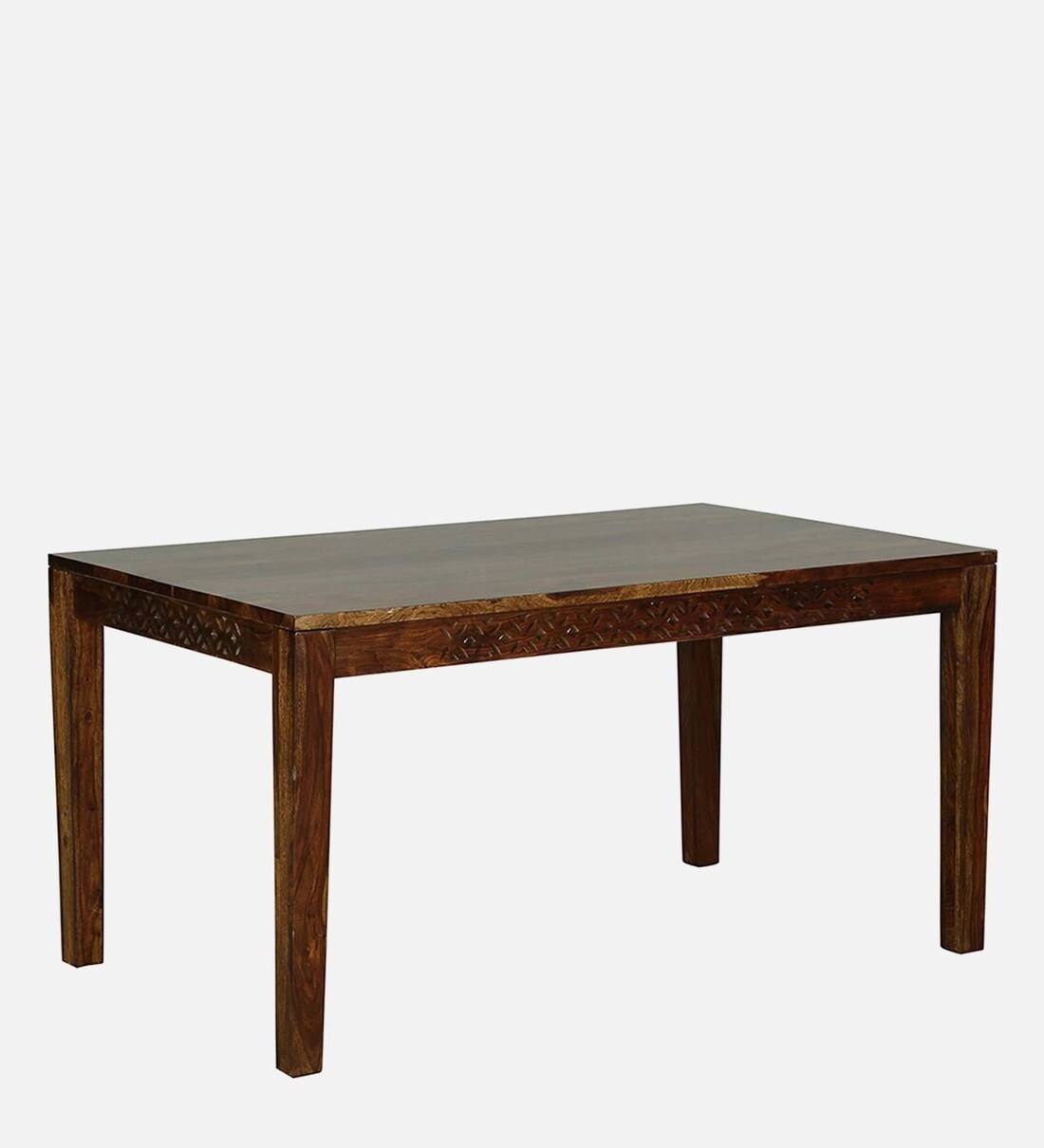 Buy Parnika Sheesham Wood 6 Seater Dining Table In Provincial Teak