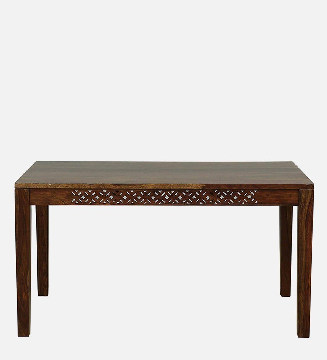 Buy Parnika Sheesham Wood 6 Seater Dining Table In Provincial Teak