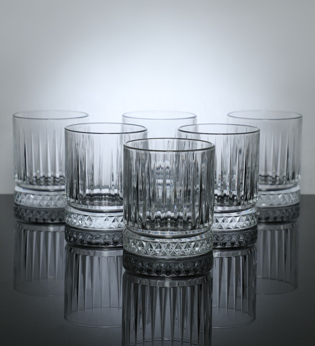 Buy Elysia 355ml Set Of 6 Glass Whiskey Glass By Pasabahce Online Whiskey Glasses 