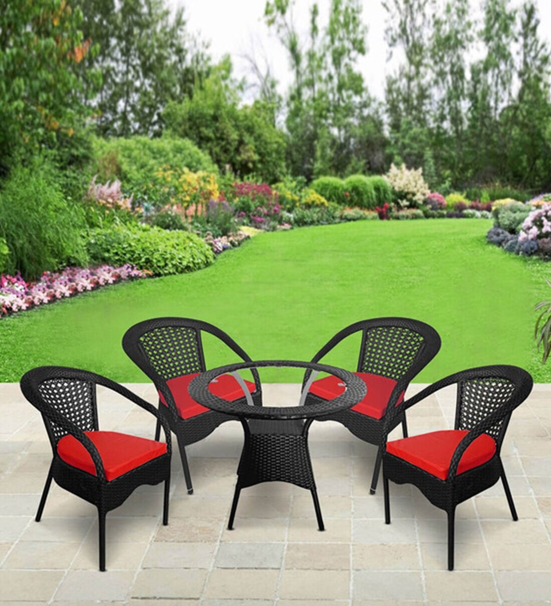 4chair patio set