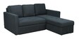 Paco 3 Seater Sofa-cum-Bed in Charcoal Grey Colour