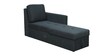 Paco 3 Seater Sofa-cum-Bed in Charcoal Grey Colour