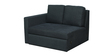 Paco 3 Seater Sofa-cum-Bed in Charcoal Grey Colour
