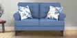 Paddington Fabric 2 Seater Sofa in Blue Colour