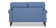 Paddington Fabric 2 Seater Sofa in Blue Colour
