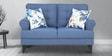 Paddington Fabric 2 Seater Sofa in Blue Colour