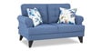Paddington Fabric 2 Seater Sofa in Blue Colour