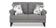 Paddington Fabric 2 Seater Sofa in Grey Colour