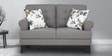 Paddington Fabric 2 Seater Sofa in Grey Colour