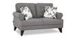 Paddington Fabric 2 Seater Sofa in Grey Colour