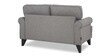 Paddington Fabric 2 Seater Sofa in Grey Colour