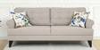 Paddington Fabric 3 Seater Sofa in Beige Colour