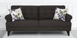 Paddington Fabric 3 Seater Sofa In Brown Colour