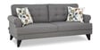 Paddington Fabric 3 Seater Sofa in Grey Colour