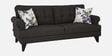 Paddington Fabric 3 Seater Sofa In Brown Colour
