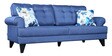 Paddington Fabric Three Seater Sofa in Blue Colour
