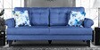 Paddington Fabric Three Seater Sofa in Blue Colour