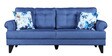 Paddington Fabric Three Seater Sofa in Blue Colour