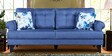 Paddington Fabric Three Seater Sofa in Blue Colour