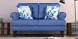 Paddington Plus Fabric 2 Seater Sofa in Blue Colour