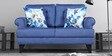 Paddington Plus Fabric 2 Seater Sofa in Blue Colour