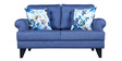 Paddington Plus Fabric 2 Seater Sofa in Blue Colour
