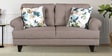 Paddington Solid Wood 2 Seater Sofa In Light Brown Colour