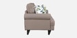 Paddington Solid Wood 2 Seater Sofa In Light Brown Colour