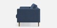 Palo Fabric 3 Seater Sofa in Cyan Blue Colour