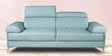 Stamford 3 Seater Sofa In Sky Blue Colour