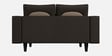Pangram Fabric 2 Seater Sofa In Dark Brown Colour