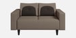 Pangram Fabric 2 Seater Sofa In Taupe Colour