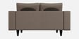 Pangram Fabric 2 Seater Sofa In Taupe Colour