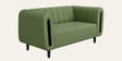 Paramount Fabric 2 Seater Sofa in Green Colour