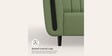 Paramount Fabric 2 Seater Sofa in Green Colour