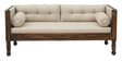 Parnika Sheesham Wood 3 Seater Sofa In Provincial Teak Finish