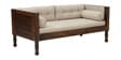Parnika Sheesham Wood 3 Seater Sofa In Provincial Teak Finish