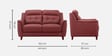 Patrick 2 Seater Sofa In Red Color