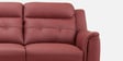 Patrick 2 Seater Sofa In Red Color